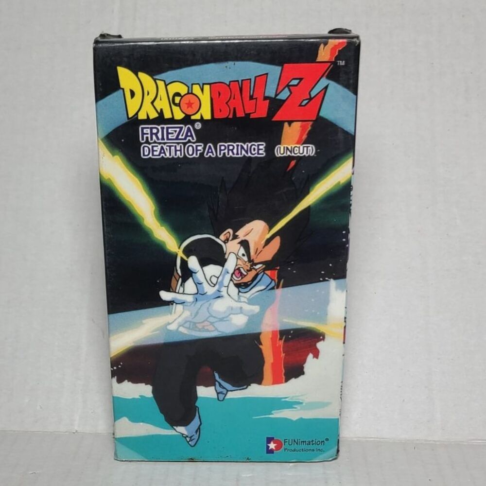 Dragon Ball Z Frieza Death of a Prince VHS Uncut version